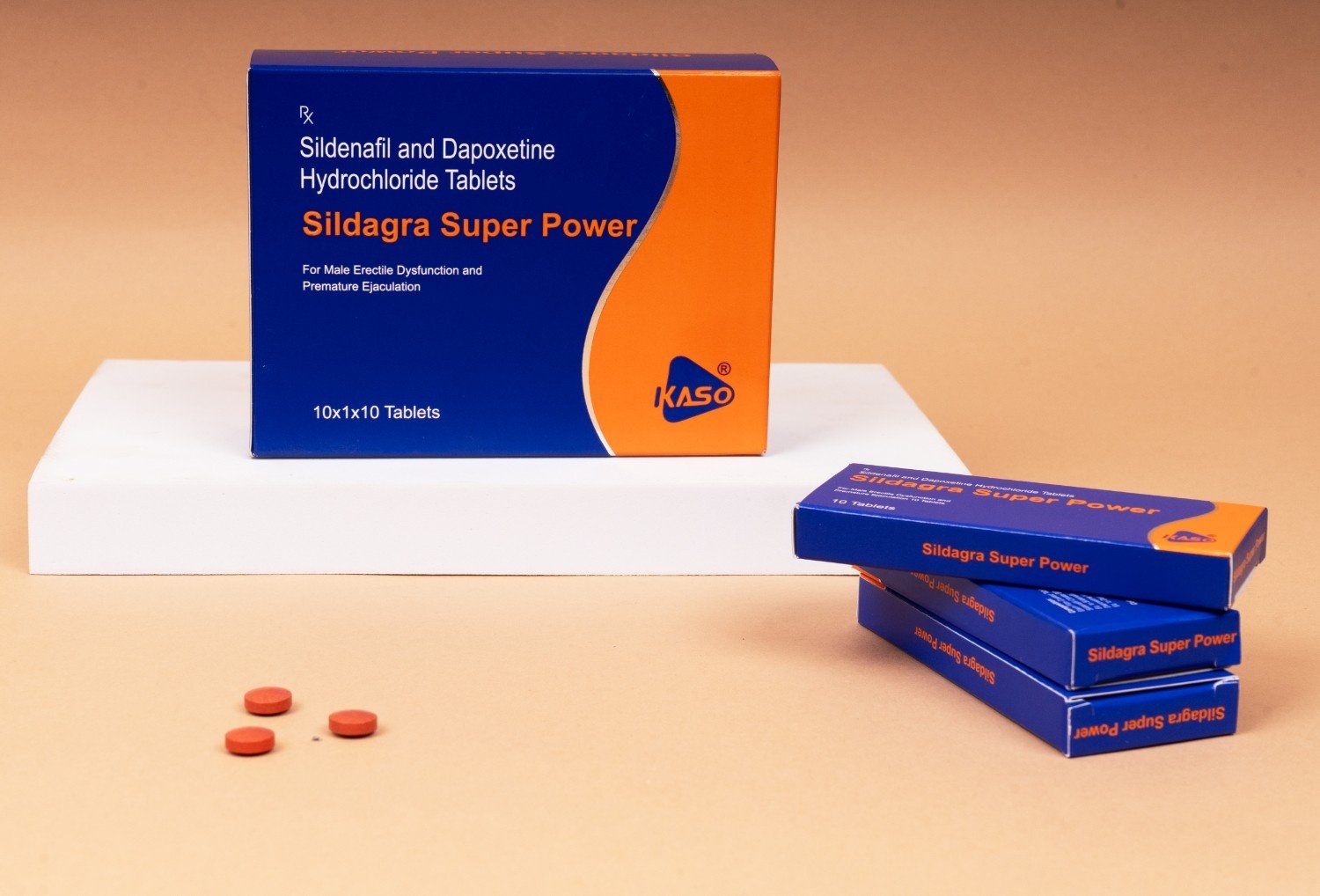 SILDAGRA Supoer Power 10x1x10 Tablet - SILDAGRA FORCE 10x1x10 – Sildenafil + Dapoxetine Tablet
